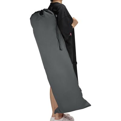 PATIKIL 48 Inch Camp Chair Replacement Bag, Foldable Camping Chair Bag 900D Oxford Large Mouth Carry Bag with Adjustable Shoulder Strap for Outdoor Camping, Gray