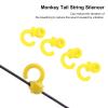 Pyhodi Monkey Tail String, Reduce Vibration Shock Absorption Convenient Bow String Silencers for Ourdoor Training view 2