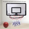JEOZBM Indoor Basketball Hoop Set for Kids, Door Mounted Basketball Hoop Set, Toddlers Over The Door Room Wall Basketball Hoop for Boys Girls Gift view 3