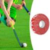 Ice Hockey Cloth Tape Protector Cover Width 2.5cm Wrapping Wear Resistant Hockey Sock Tape Hockey Tape for Tennis Squash Racquet Baseball (Maple Red) view 2