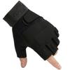 SteJar Fingerless Tactical Gloves, Cycling Gloves with Hard Knuckle for Outdoor Sports Training Paintball Hunting Motorcycling (Black,XL) view 1