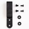 10PCS/LOT Tactical Black Tough Clip Belt Clip Sheath/Holster Clip Loop With Mounting Screws view 3