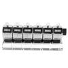 Metal Manual Clicker 4-Digit Stainless Steel Tally Counter with Conjoined 6 Units view 2