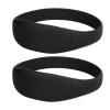 Yosoo 2pcs Patella Tendon Knee Straps Soft Sports Support Band Portable Pain Relief Brace Strap For Patellar Support, Adjustable for Home Gym Office Basketball, Running (Black) view 1