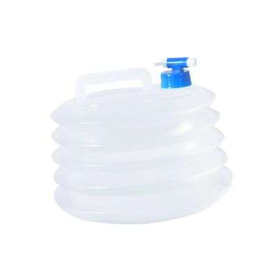 ABOOFAN collapsible water emergency water storage water jugs for storage 5 gallon 5L Bucket Outdoor Bucket fold container white re-usable