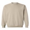 Gildan Mens, Fleece Heavy Blend Single Crewneck Sweatshirt, (G1800)., Sand (1-pack) view 1