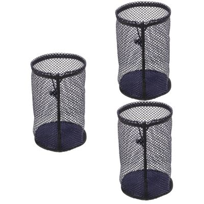 BESPORTBLE 3pcs Golf Ball Pouch Breathable Mesh Drawstring Bag for Storing Golf Tennis and Baseballs Holds Balls Durable and Easy to Storage
