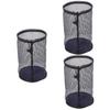 BESPORTBLE 3pcs Golf Ball Pouch Breathable Mesh Drawstring Bag for Storing Golf Tennis and Baseballs Holds Balls Durable and Easy to Storage