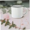 VANZACK 4pcs Enamel Mugs Retro Vintage Mugs Handle Handheld Water Cups Thick Milk Portable Tea Cups for Boys and Girls Adults view 4