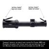 SAI Optics Model SAI 6 1x-6x 24mm Low Power Variable Optic LPVO Riflescope with Rapid Aiming Feature Reticle, MIL Reticle No RAF view 2