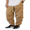AIRNINE Men's Twill Super Baggy Fit Jogger Pants S-5XL (Wheat_824, 2X-Large) view 1