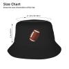Wikjxiz Clipart-American-Football Black Fisherman Cap Seasons Hat Mens/Womens Bucket Hats Outdoor Sports Travel view 4