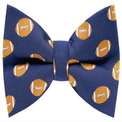 Carahere Boys Bow Ties Handmade Adjustable Pre-Tied Pattern Bow Ties For Kids Light Orange Yellow