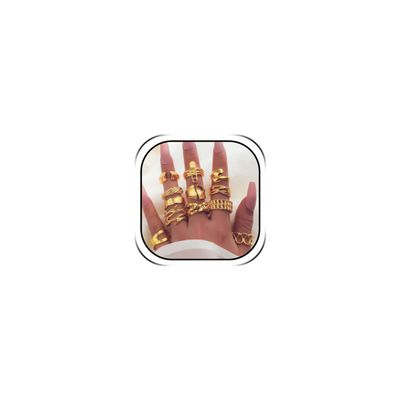 HUASAI Heart Pearl Look Ring for Women, Christmas Jewelry, Holiday Outfit Accessories, Festive Party Jewelry