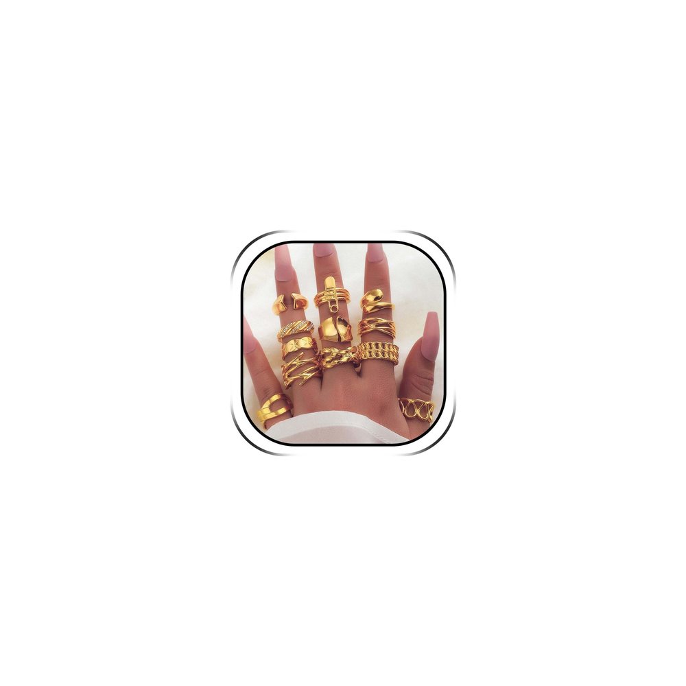 HUASAI Heart Pearl Look Ring for Women, Christmas Jewelry, Holiday Outfit Accessories, Festive Party Jewelry