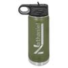 Customized Polar Camel 20 oz. Water Bottle Personalized With Your Text (Olive Green) view 2