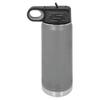 Elosh Customized Polar Camel 20 oz. Water Bottle Personalized With Your Text (Dark Gray) view 3