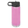 Elosh Customized Polar Camel 20 oz. Water Bottle Personalized With Your Text (Light Purple) view 3