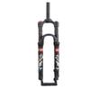 Shoulder Control Mountain Bike Front Fork 29inch, Aluminum Alloy Travel 120mm Straight Tube Threadless Steerer Black (Color : Black, Size : 27.5) view 1
