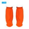 PATIKIL Waterproof Shoe Covers, Zipper Rain Shoe Cover Snow Boot Covers Protective Overshoes for Outdoor Activities, M, Orange view 3