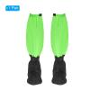 PATIKIL Waterproof Shoe Covers, Zipper Rain Shoe Cover Snow Boot Covers Protective Overshoes for Outdoor Activities, M, Green, Black view 2