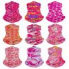 HCMY 9 Pack Headwear Pink Ski Neck Gaiters Tube Bandana Face Mask Head Wrap Headband Scarf Elastic Cooling Balaclava for Men Women view 1