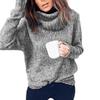 Akivide Fall Winter Turtle Neck Oversized Pullover Sweater for Women Trendy Long Sleeve Loose Casual Knit Clothes 2024 Plus Size view 1