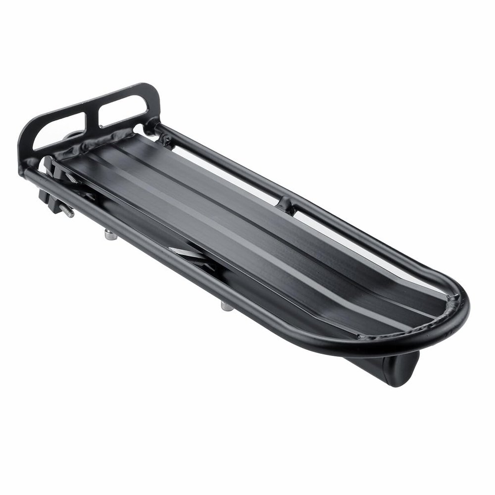 Extendable Bicycle Seat Post Beam Rear Rack Black