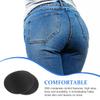 Healifty 3 Pairs Reusable Buttocks Enhancers Fake Hip Pads Hip Padding Lifting Underwear Inserts Buttocks Cushion Fake Ass Pad Mens Briefs Butt-lift Underwear Liner Man Shaping Pad Male Black view 4