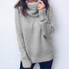 Akivide Fall Winter Turtle Neck Oversized Pullover Sweater for Women Trendy Long Sleeve Loose Casual Knit Clothes 2024 Plus Size view 3
