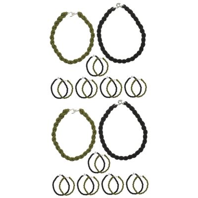 Sosoport 24pcs Legged Race Bands Belt Strap Nrs Straps Multi-function Compact Blousing Ropes
