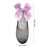 Amosfun 5 Pairs Lace Bow Socks for Women Breathable Fishnet No-Show Ankle Socks with Cute Bow Design Ideal for Casual Wear and Lolita Fashion view 4
