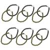 INOOMP 48pcs Blousing Ropes for Camping Outdoor Activities Multi-function Trouser Leg Straps Elastic Pants Gaiters for Hiking Riding Skiing