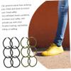 INOOMP 48pcs Blousing Ropes for Camping Outdoor Activities Multi-function Trouser Leg Straps Elastic Pants Gaiters for Hiking Riding Skiing view 3