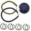 Sosoport 60pcs Professional Trouser Leg Strap Multi-function Elastic Ropes Portable Blousing Strap Outdoor Supply view 3