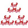 BESTOYARD 9Pcs Crab Glasses for Kids C Beach Party Sunglasses & Photo Decorations view 1