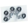 INOOMP 108pcs Fishing Pole Eye Repair Kit Rod Tip Repair Rod Guides for Saltwater and Freshwater view 3