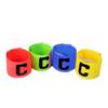 Kisangel 4pcs Adjustable Soccer Captain Armbands High Elastic Player Bands Bright Colors for Youth and Adult Football and Basketball Teams view 1