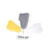 BESPORTBLE Silicone Rain Shoe Covers Anti-slip Footwear Protection for Outdoor Use Portable and Durable White view 2