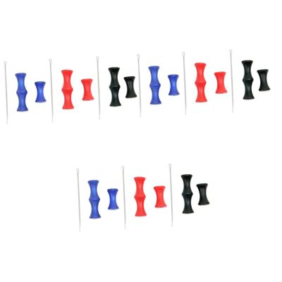 BESPORTBLE 9pcs Finger Guard Bowstring Saver Silicone Release Recurve Protector for Archery Hunting