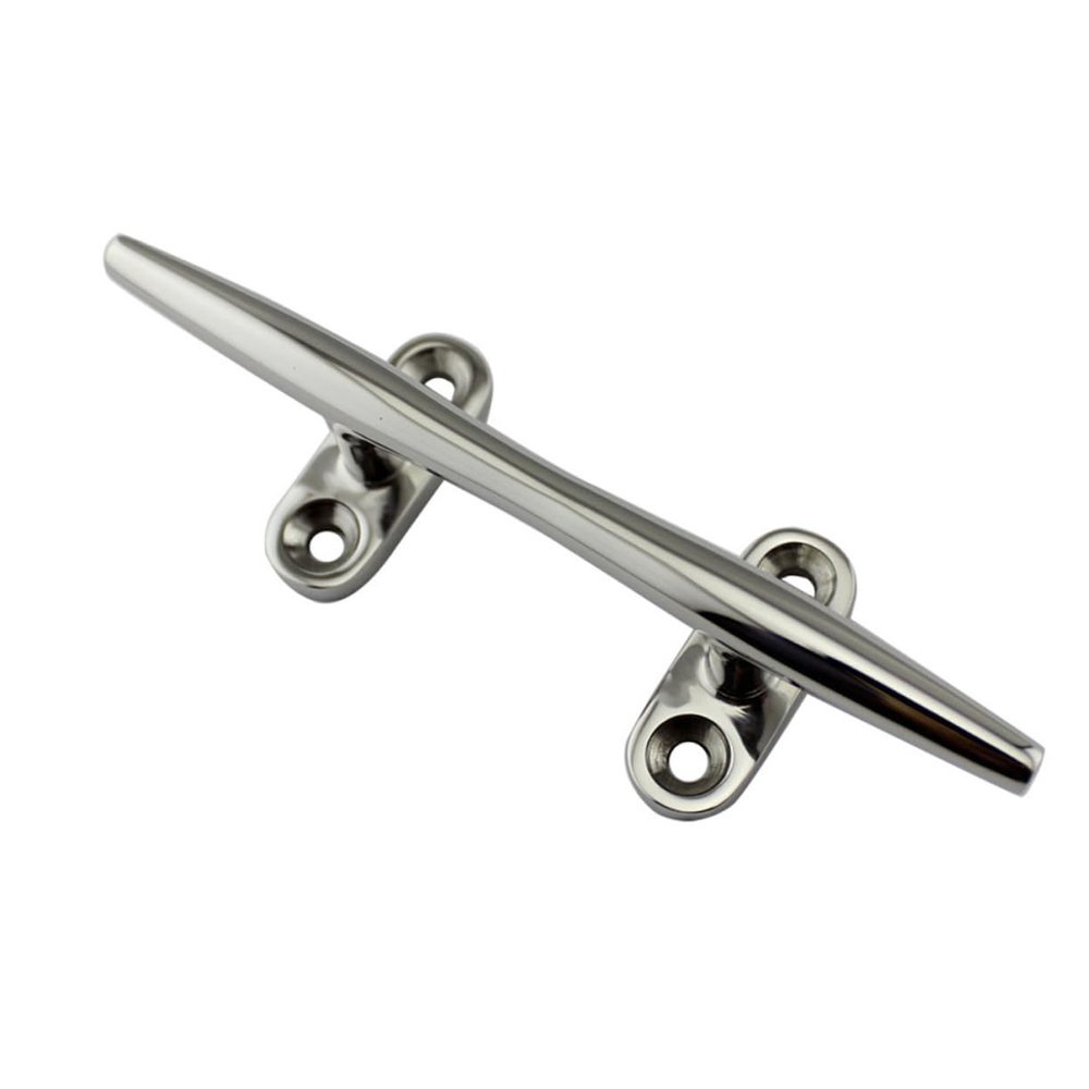BESPORTBLE Dock Cleat Stainless Steel Boat Rod Holder Cleats Boat Mooring Accessories Easy Installation