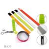 BESPORTBLE 2sets Reflective Wristbands Luminous Running Gear Night Visibility Bracelets for Sports Reflective Leg Straps High-Visibility Leg Bands 6pcs*2 view 3