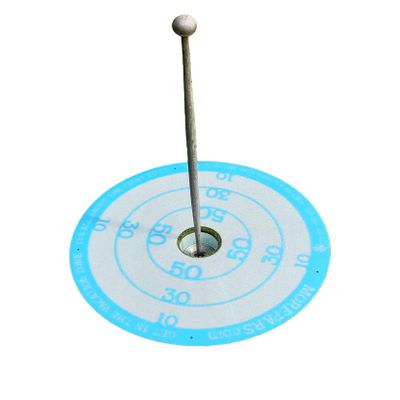 MORE PARS Vacation Zone Mat with Cup | Putt Speed & Line | Get in The 2-Foot Zone | Use for Chips & Pitches