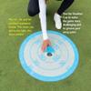 MORE PARS Vacation Zone Mat with Cup | Putt Speed & Line | Get in The 2-Foot Zone | Use for Chips & Pitches view 3
