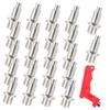 INOOMP 1set Replaceable Running Shoe Spikes for Outdoor Sports Track Spikes Nail Puller for Jump and Sprint Training view 1