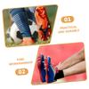 INOOMP 1set Replaceable Running Shoe Spikes for Outdoor Sports Track Spikes Nail Puller for Jump and Sprint Training view 2