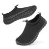 Racqua Kids Boy's Girl's Water Shoes Swim Shoes Quick Dry Breathable Lightweight Beach Shoes Black 10 view 3