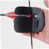 Kisangel 2pcs Finger Tab Bowstring Finger Guard Recurve Protector Thumb Ring Cover Supplies view 3