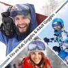 Civaner 6 Pcs Ski Snowboard Goggle Cover Sleeve, Goggle Cover Microfiber Protective Lens Scratch Dust Protection for Travel Apres (Cedar) view 4