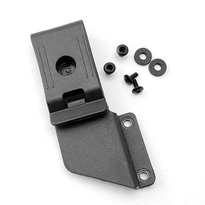 1SET K Sheath Clip Sheath Accessories 360 Degree Rotating Outdoor Knife Sheath Belt Clip